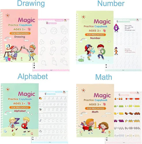 Sank Magic Practice Copybooks for Kids (Ages 3+)