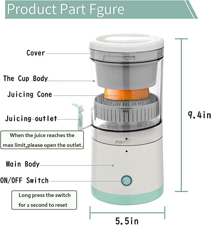 Electric Citrus Juicer : Ideal for juicing halved citrus fruits.