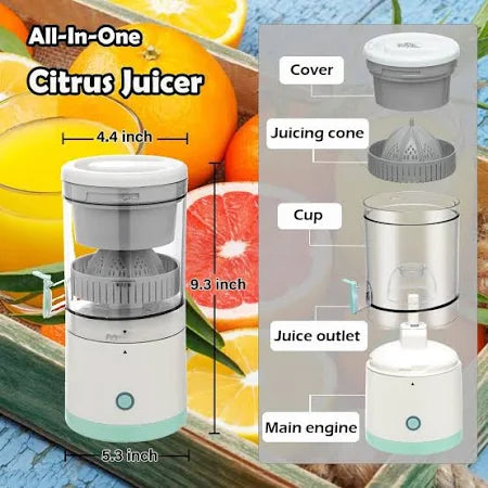 Electric Citrus Juicer : Ideal for juicing halved citrus fruits.